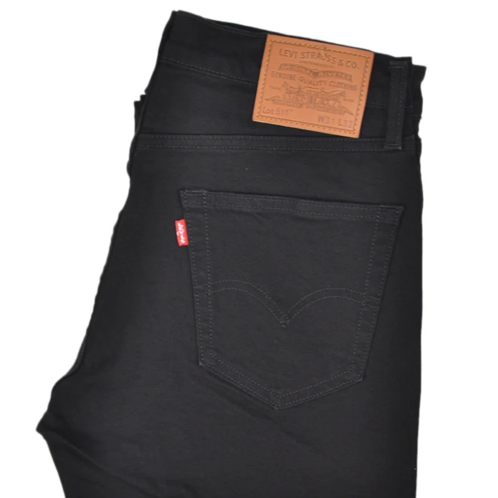 Levi's Classic Black Denim 511 Slim